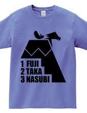 1 FUJI 2 TAKA 3 NASUBI