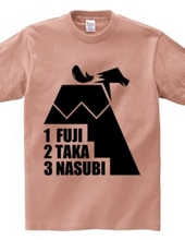 1 FUJI 2 TAKA 3 NASUBI