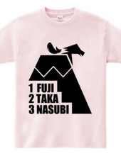 1 FUJI 2 TAKA 3 NASUBI