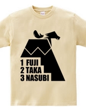 1 FUJI 2 TAKA 3 NASUBI