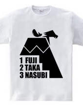 1 FUJI 2 TAKA 3 NASUBI