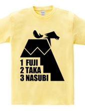 1 FUJI 2 TAKA 3 NASUBI