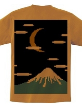 富士山と夜