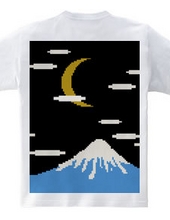 富士山と夜