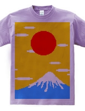 Mt. Fuji and the Sun