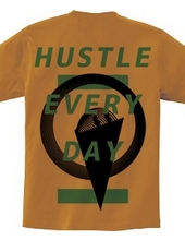 HUSTLE EVERYDAY BLUE