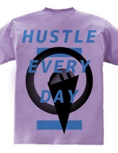 HUSTLE EVERYDAY BLUE