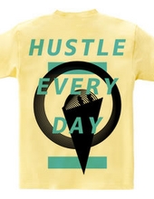 HUSTLE EVERYDAY BLUE