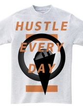 HUSTLE EVERYDAY Orange