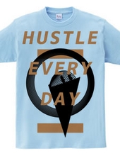 HUSTLE EVERYDAY Orange