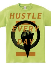 HUSTLE EVERYDAY Orange