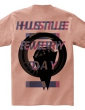 HUSTLE EVERYDAY BLUE