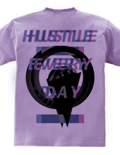 HUSTLE EVERYDAY BLUE