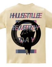 HUSTLE EVERYDAY BLUE