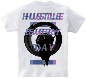 HUSTLE EVERYDAY BLUE