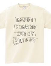 ENJOY FISHING ENJOY LIFE(グレー)