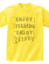 ENJOY FISHING ENJOY LIFE(グレー)