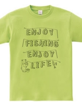 ENJOY FISHING ENJOY LIFE(グレー)