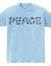 PEACE Rabbits New Black