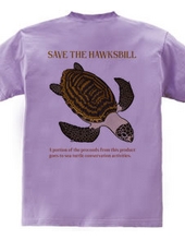 Hawksbill [Back Print] (100 yen donation item for conservati