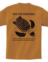 Hawksbill Monochrome [Back Print] (100 yen donation item for