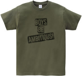 【Boys,be ambitious!】