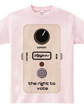 the right to vote