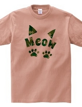 Meow Camouflage & Jigsaw Puzzle / Green