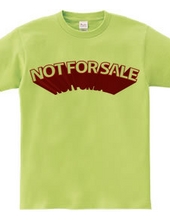 NOT FOR SALE