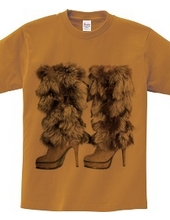 Fur boots