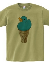 Blue duck ice