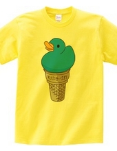 Blue duck ice