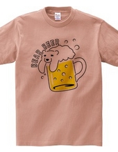 泡シロクマさんとビール