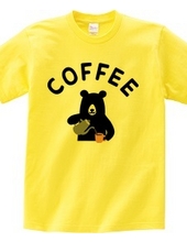 コーヒー注ぐクマさん