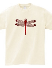 Red dragonfly