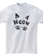 Meow Camouflage & Jigsaw Puzzle / Monochrome