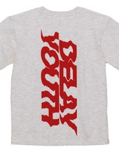 Delay Youth BACK LOGO WAVES