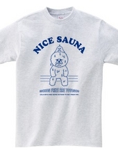 Nice sauna (Bichon Frise)