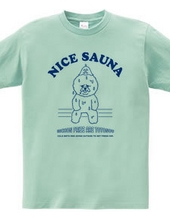 Nice sauna (Bichon Frise)