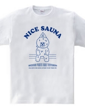 Nice sauna (Bichon Frise)