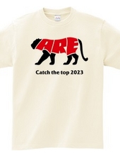ARE（アレ）Catch the top 2023・タイポグラフィー
