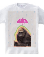 Gorilla downpour