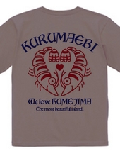 Kumejima Shrimp TEE (RED)