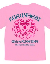 Kumejima Shrimp TEE (PINK)