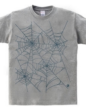 Colored Spider Web [navy]