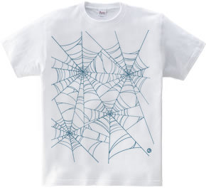 Colored Spider Web [navy]