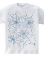 Colored Spider Web [navy]