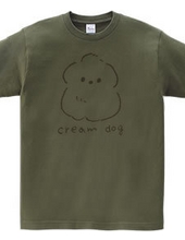 cream dog