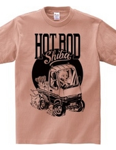 Hot Rod Shiba (Monochrome)