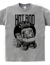 Hot Rod Shiba (Monochrome)